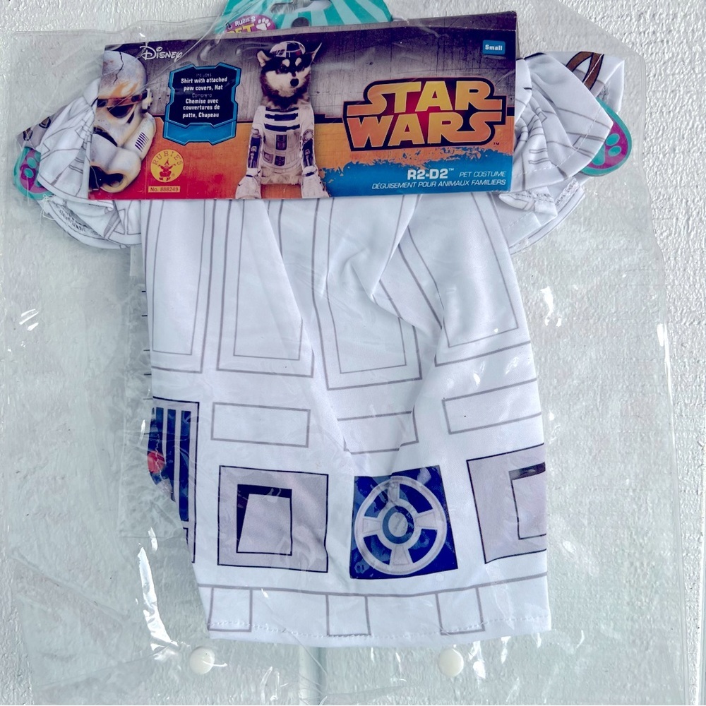 Nwt Star Wars Fan and Pet Lover? Rubie’s R2-D2 pet costume for small dog or cat